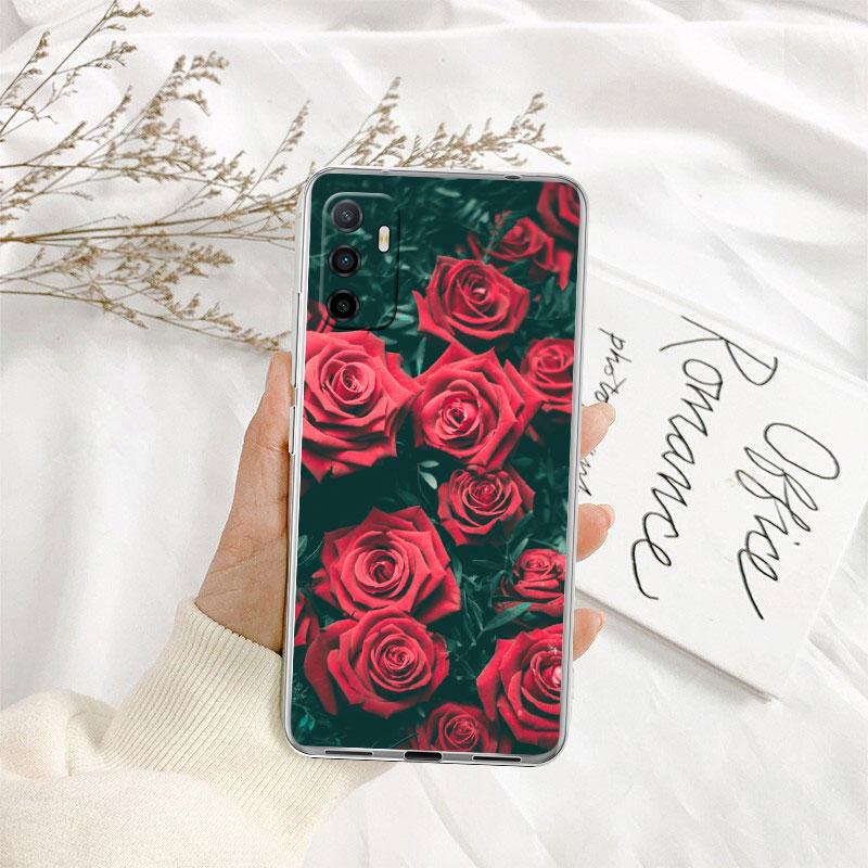 IK13 Beautiful Roses Flower Case for Motorola E13 E15 E20 E22 E22I E22S E30 E32 E40 E7 E7I G Plus Power Play Stylus G22 G14