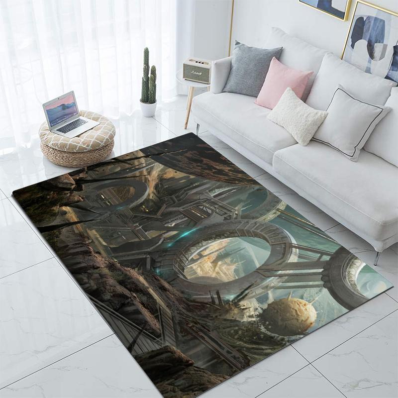 Virtually Fantasy World Carpet Kitchen MatEntrance Doormat Bedroom Floor Decoration Living Room Carpet Bathroom Anti-slip Rug