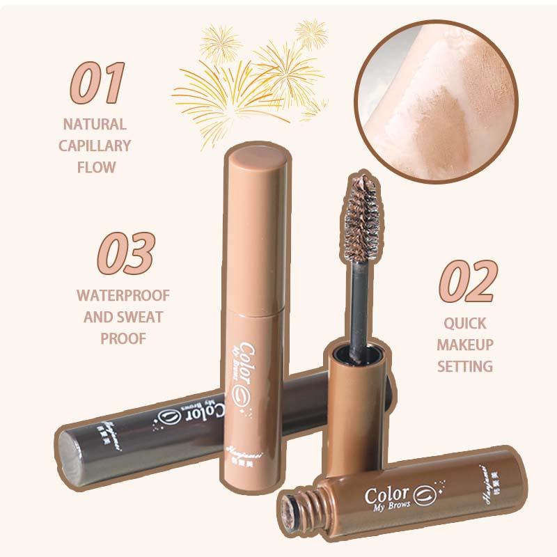 Краска для бровей для стойкой укладки, водостойкая, потостойкая и не размазывающаяся, набор для макияжа объемных естественных бровей