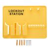 Станция блокировки и маркировки, устойчивая к деформации, повышенная безопасность, настенный комплект блокировки и маркировки для промышленности