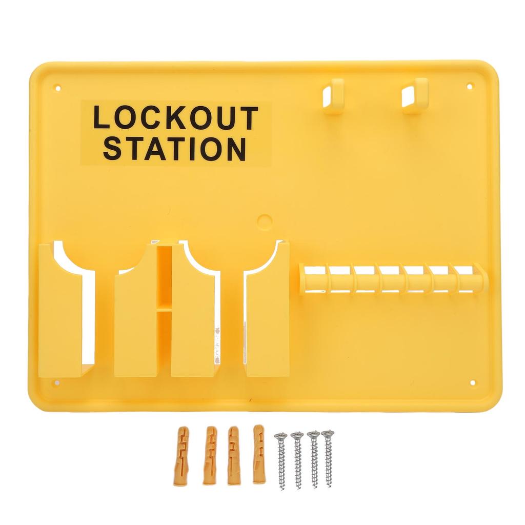 Станция блокировки и маркировки Защита от деформации Повышенная безопасность Настенный комплект блокировки и маркировки для