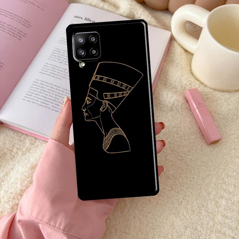 Египет Нефертити Анх Для Samsung Galaxy A56 A54 A34 A14 A06 A16 A26 A36 A12 A32 A52 A13 A33 A53 A15 A35 A55 Чехол