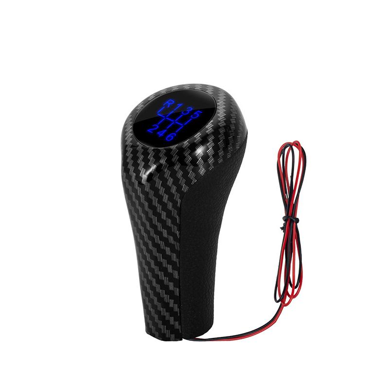 5/6 ступенчатая механическая светодиодная ручка переключения передач кожаная ручка рычага переключения передач для BMW X1 X3 X5 E90 E91 E92 E93 E30 E36 E46 F30