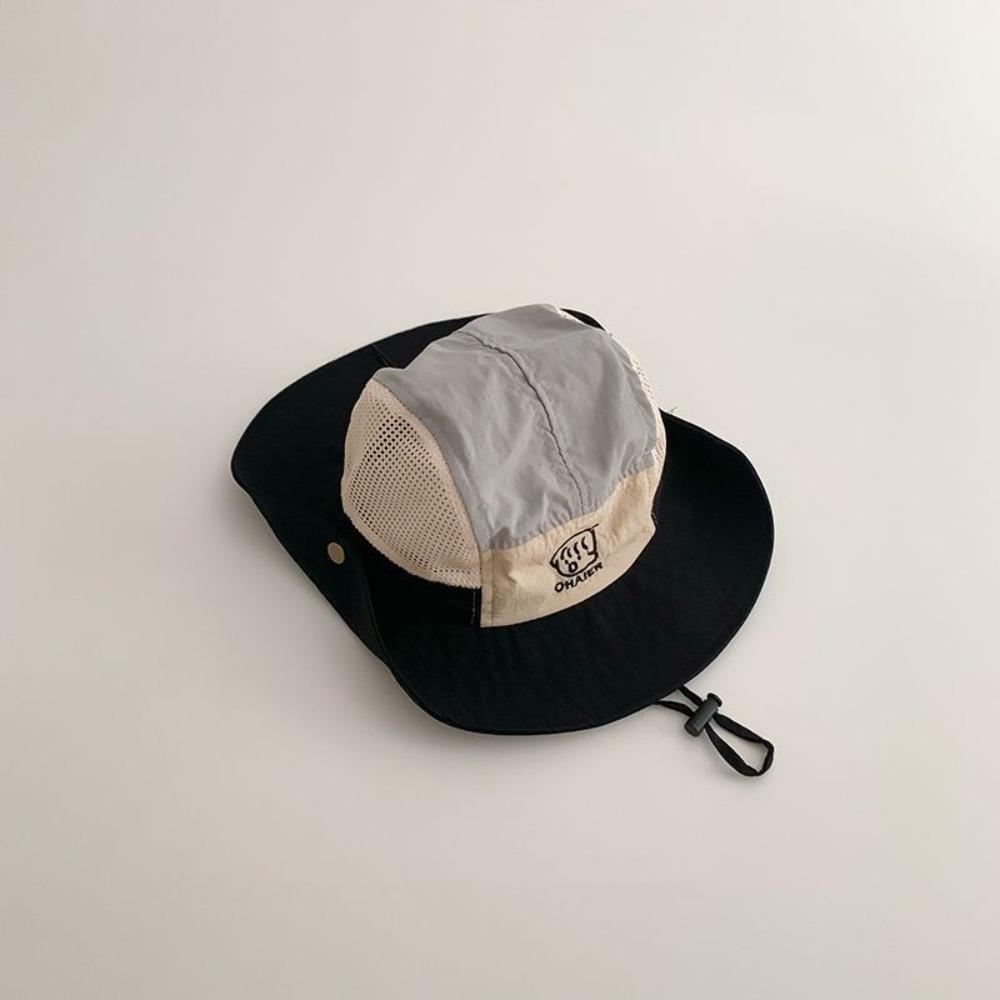 Anti UV Boys Girls Bucket Cap Summer Children Fisherman Hat Cute Baby Sun Hat  Travel
