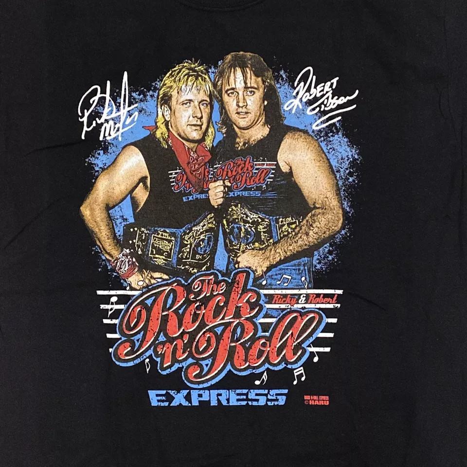 Rock N Roll Express Tag Team Wrestlemania T-Shirt Unisex Cotton S To 4XL AR360