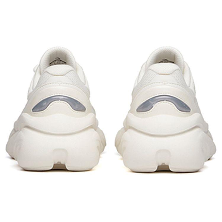 Anta Кроссовки женские Cat Paw серии Lifestyle с нескользящей износостойкой подошвой для папы цвета слоновой кости 922128898-1