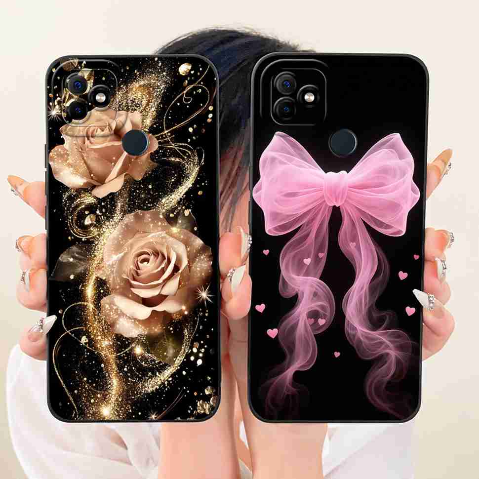 Cover For ITEL P36 2020 Case Cute Cat Butterfly Soft Silicone Phone Protective Shell For ITEL P 36 P36 Cases ITELP36 Coque