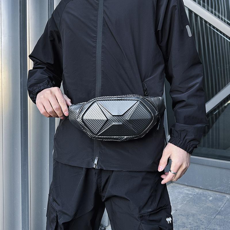 Fashion Waterproof Ride Waist Packs Solid Color Fanny Pack Unisex Belt Bags Casual Travel Storage Phone Chest Pack Crossbody Bag