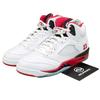 Air Jordan 5 Fire Red“Черный язычок”HQ7978-101 Унисекс