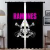 Разделительные шторы Ramones для современной гостиной, шторы для затемнения, шторы для домашнего интерьера, 2 штуки, тюль для штор на окна в спальню
