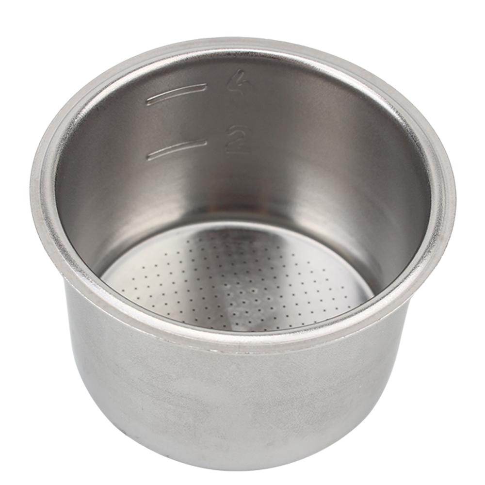 Аксессуары для кофемашин 2 чашки 4 чашки Корзина для фильтров без давления подходит для фильтра Breville Delonghi Krups Coffee Products Чашка для фильтра для кофе 51 мм