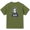 Casual FACE TEE OLIVE X-girl S/S Women's