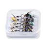 5pcs Insect Flies Fly Fishing Lures Decoy Baits Sequins Fishing Hooks Artificial Insect Baits Lures Fishing Tackle
