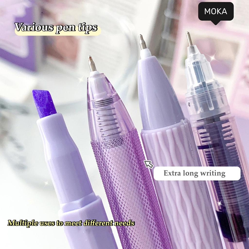 Ручка-кисть Вопрос Ручка INS Высоко выглядящая Студенческая Экзаменационная Специальная Быстросохнущие Чернила Нажимная Ручка Черная ST Наконечник 0,5 мм Гелевая Ручка Ручка для Подписи