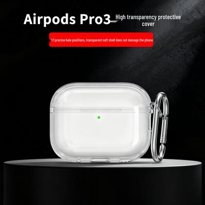 Прозрачный мягкий силиконовый чехол из ТПУ для Apple AirPods Pro 3/2/4 поколений