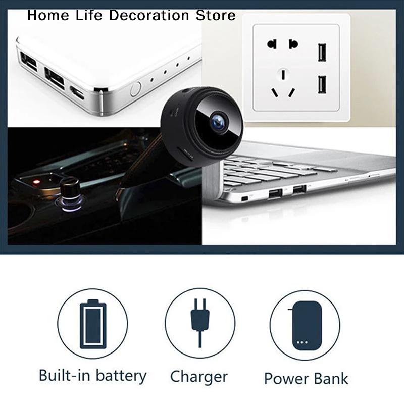 A9 Wifi Mini Camera 1080P Security Monitoring Wireless Remote Night Vision Video Watch Smart Home Mini DV Cam HD Camera