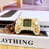 Electronic Capybara Keychain Game Controller Game Console Pendant Mini Game Keychain  Backpack