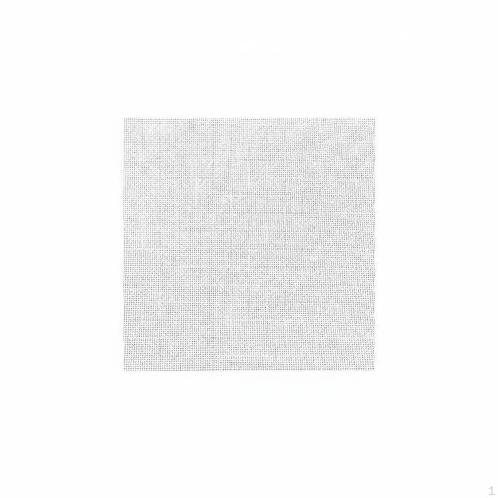 CrossStitch Material Polyester Blend Cross Stitch Versatile Aida Cloth for Embroiderers,
