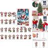 Рождественский календарь-сюрприз 'Ферма с коровами' Украшение для праздничной елки с акриловыми элементами