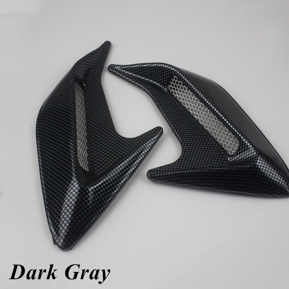1 Pair Decoration Auto Shark Gill Simulation Air Inlet Car Stickers Side Vent