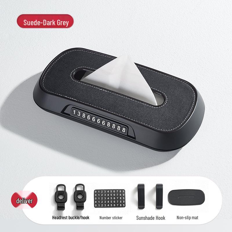 Tesla Model 3/Y/X/S Car Tissue Box - Car Interior Accessory