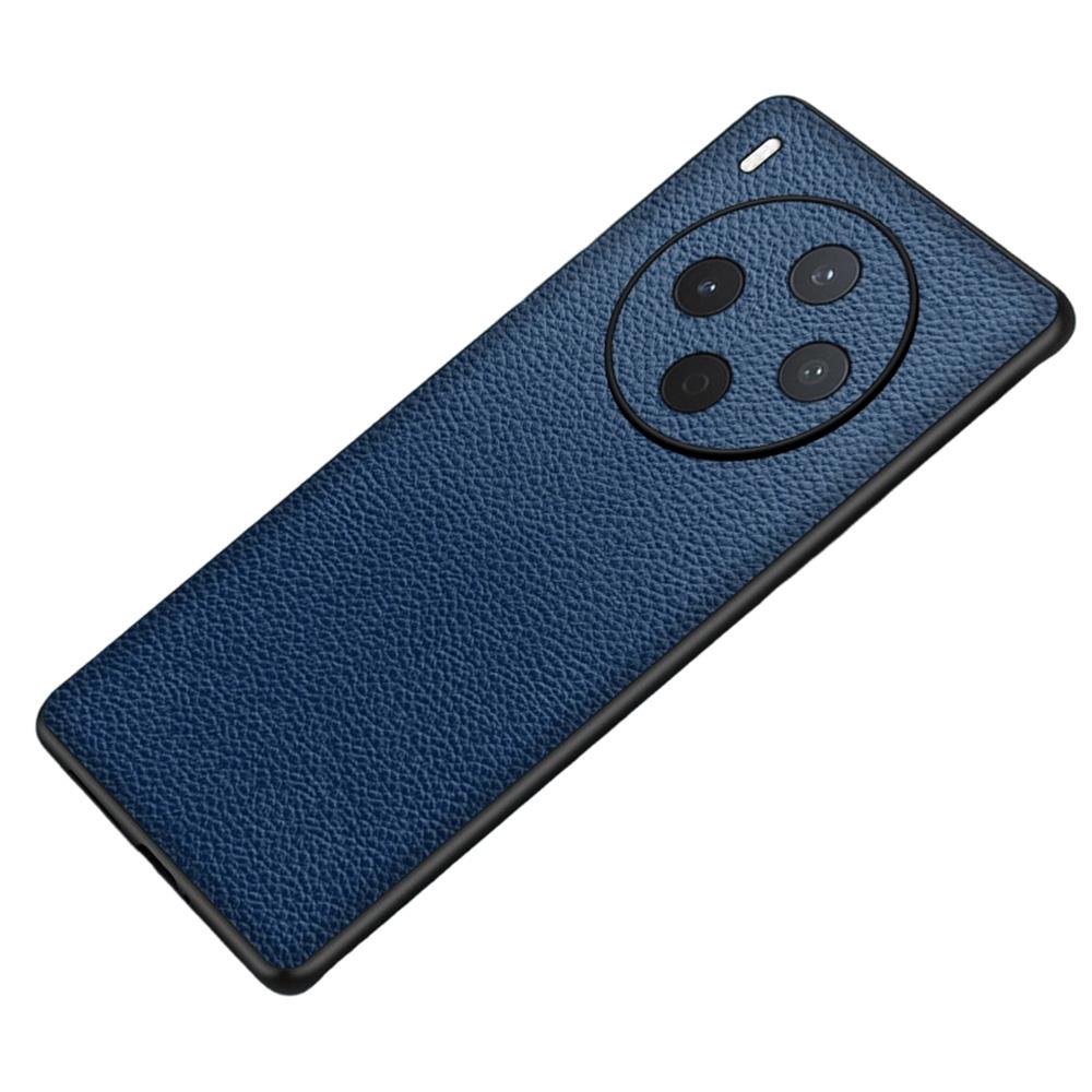 For vivo Y500 Pro 5G Case Litchi Texture PU Leather Coated PC + TPU Protective Phone Back Cover