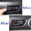 Carbon Fiber Interior Door Handle Bowl Cover Trim For Toyota Tacoma 2011-2015