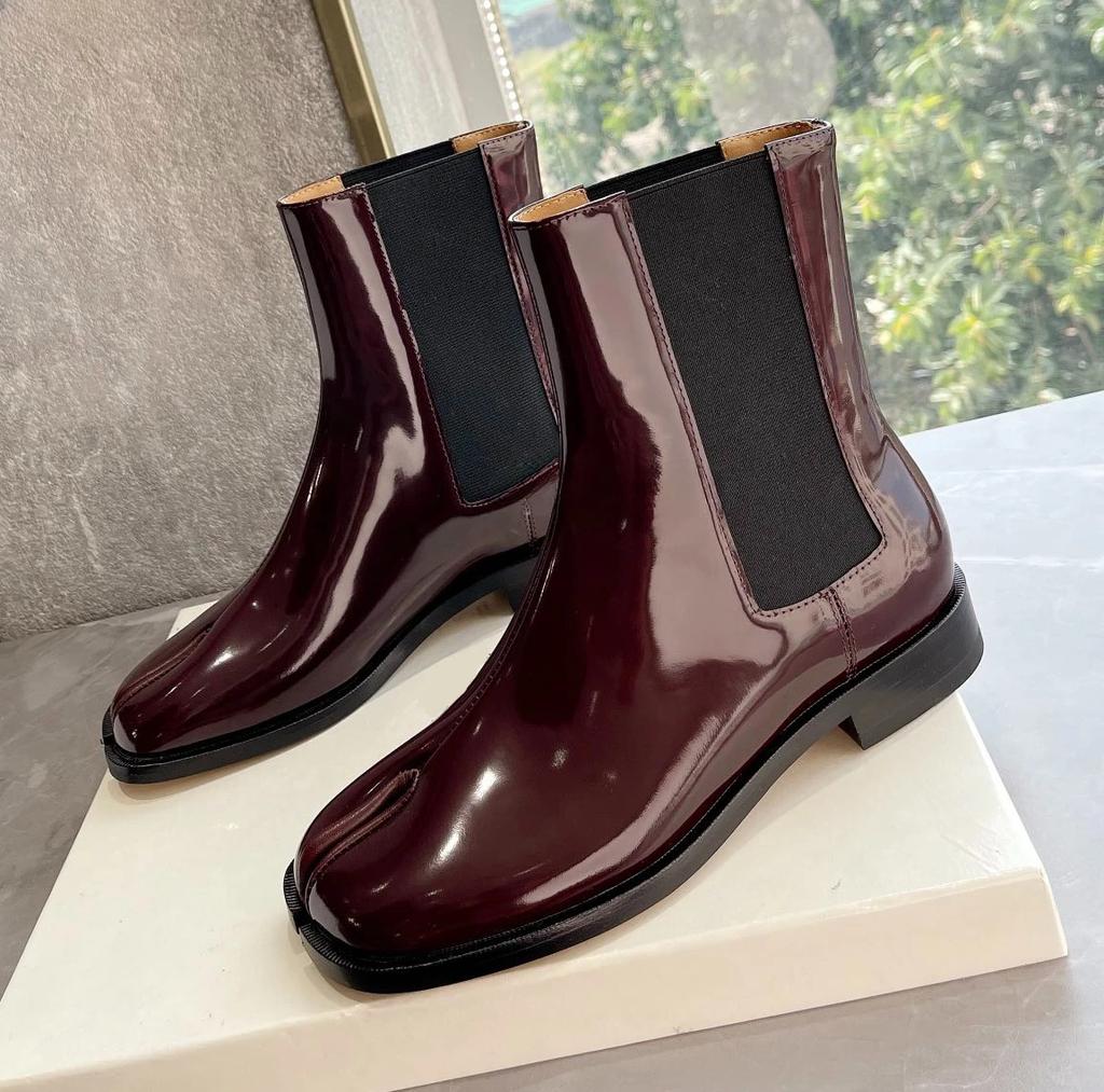 Осенне-зимние новые подковы в британском стиле, короткие ботинки с эластичной подошвой и индивидуальным дизайном, Chelsea