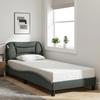 VidaXL Bed Frames Without Mattress Hvar, Upholstered Bed, Slat Base, Single Bed, Adult Bedroom Bed 3207731