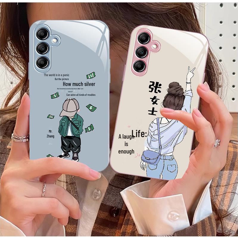 Samsung A20S Biye Girl A20 Boy A52 Liquid A73 Personality S30 Full Coverage Lens - Hundred Family Names Applicable