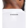 Gymshark Футболка с длинным рукавом Element Baselayer белая A2b5m Wb57