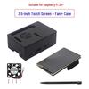 Raspberry Pi 5 4B с 3,5-дюймовым сенсорным экраном и корпусом из АБС-пластика, 3B+ 60fps Дисплейный монитор