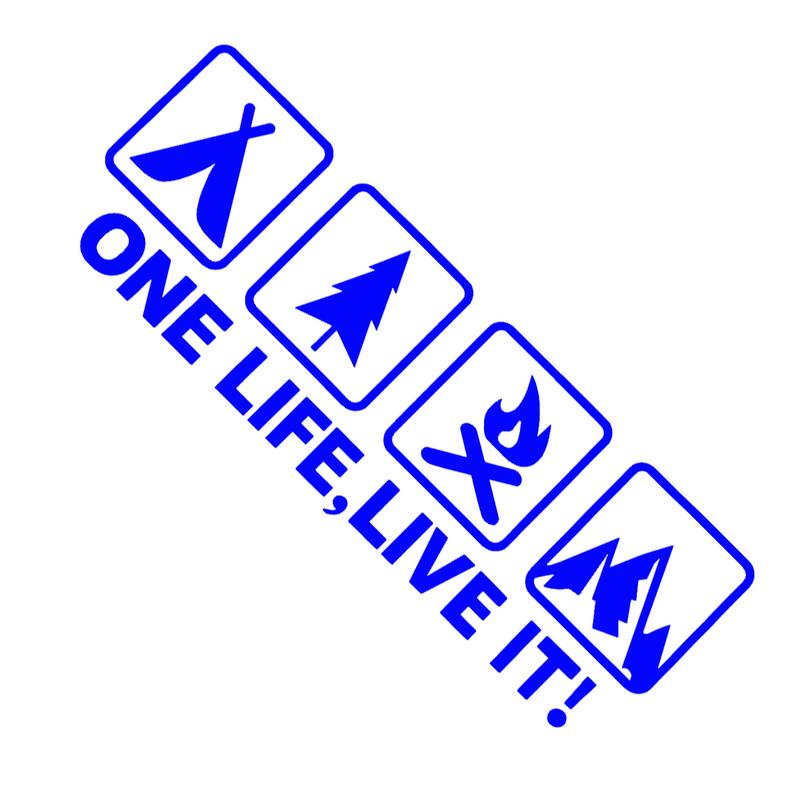 ПВХ кемпинг на открытом воздухе энтузиаст автомобиль наклейка дикое выживание четверная наклейка для окна автомобиля хвост кузова устойчивый к царапинам