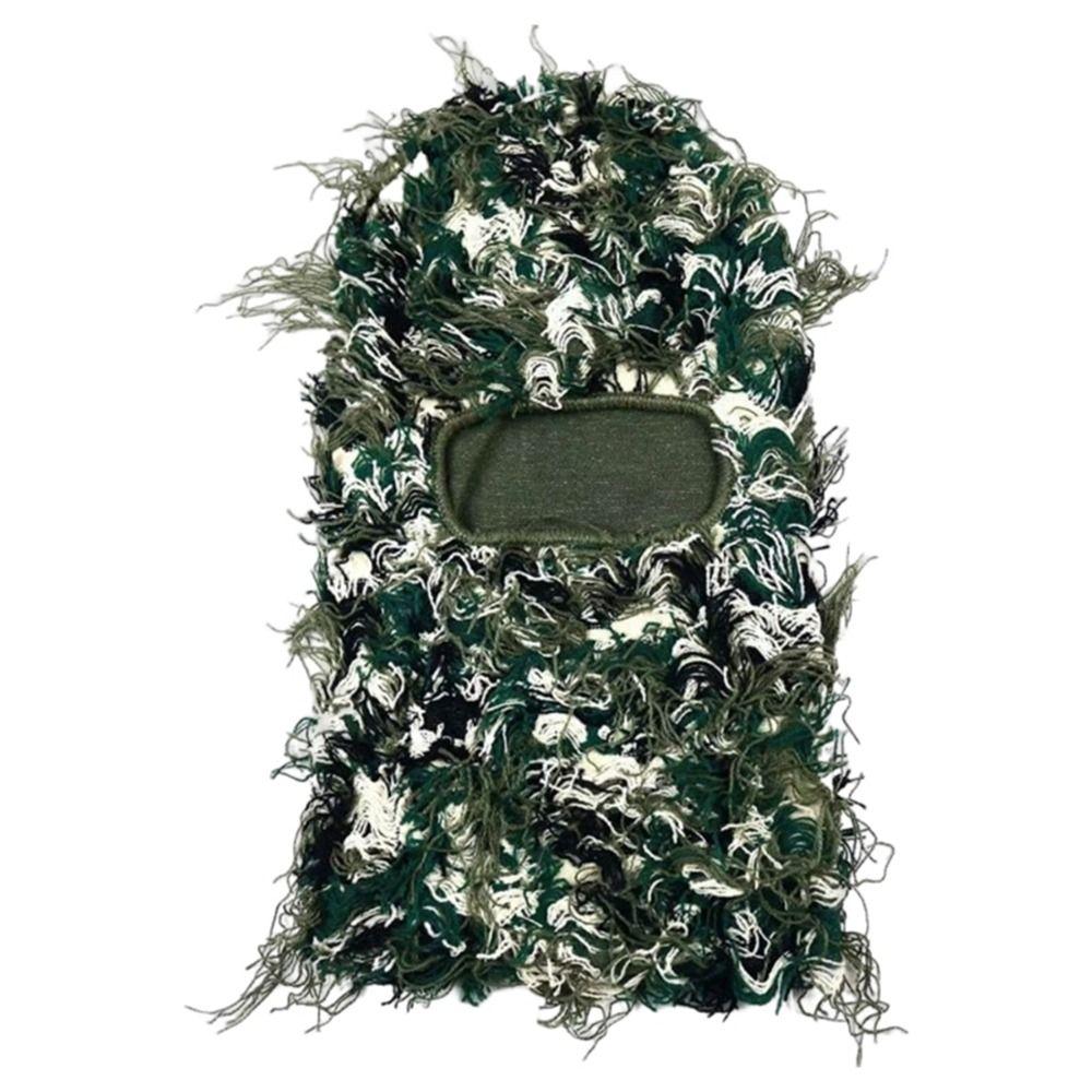 Лыжная маска на все лицо, Балаклава, вязаная шапка на Хэллоуин, шапка-бини, женские шапки