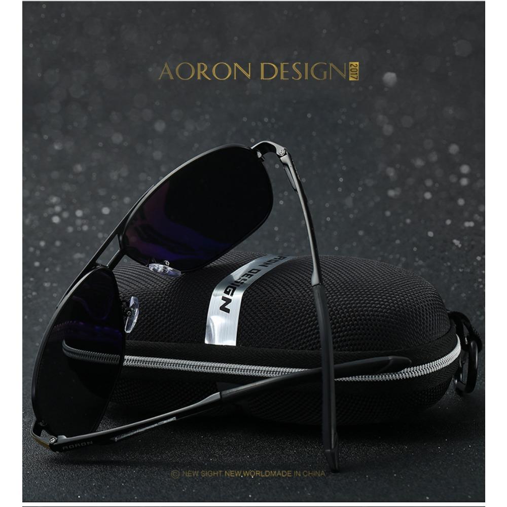 aoron Glasses New Men's Polarized Sunglasses High Definition Polarized Sunglasses Driving Glasses