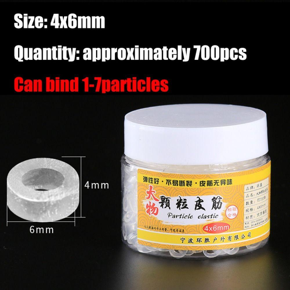 5000pcs Rubber Blood Worm Baits Elastic Band Elastic Fishing Rubber Bait Bands   Fishing Tools