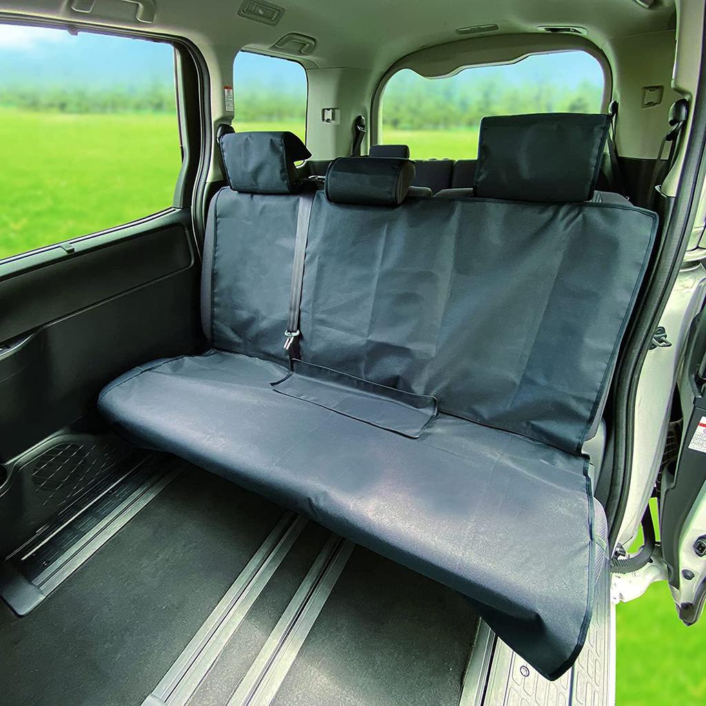 Napolex NSTILE Rear Car Seat Covers Waterproof and fabric keeps seats dry and Universal fit for a wide range of from minivans to compact (NST-7) -