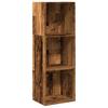 Bookshelf Reclaimed Wood Look 40x30x114 cm Engineered Wood
