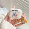 PANASA Том и Джерри Чехол для AirPods Pro Чехол для AirPods Pro Том и Джерри Чехол для AirPods Pro Мягкий силиконовый Разделяемый Легко надевать и снимать Популярный