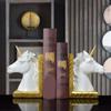 Decorative Bookend Support Artwork Home Decoration Collecting Book Stopper Sculpture Stand for