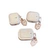 Photo frame plating cute white happy dog for apple AirPods 1 earphone case bluetooth pro1 earphone cover
