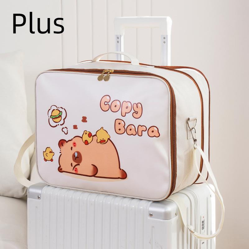 Сумка-тележка Capibala, портативная водонепроницаемая сумка через плечо, дорожная сумка для хранения мелких предметов, легкая усовершенствованная сумка-мессенджер