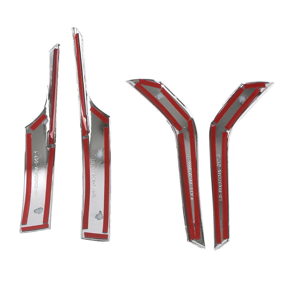 Для Volkswagen VW ID.4 ID4 ID.6 ID6 2023 LHD внешняя часть автомобиля ремонт бокового зеркала заднего вида полоса отделка украшения