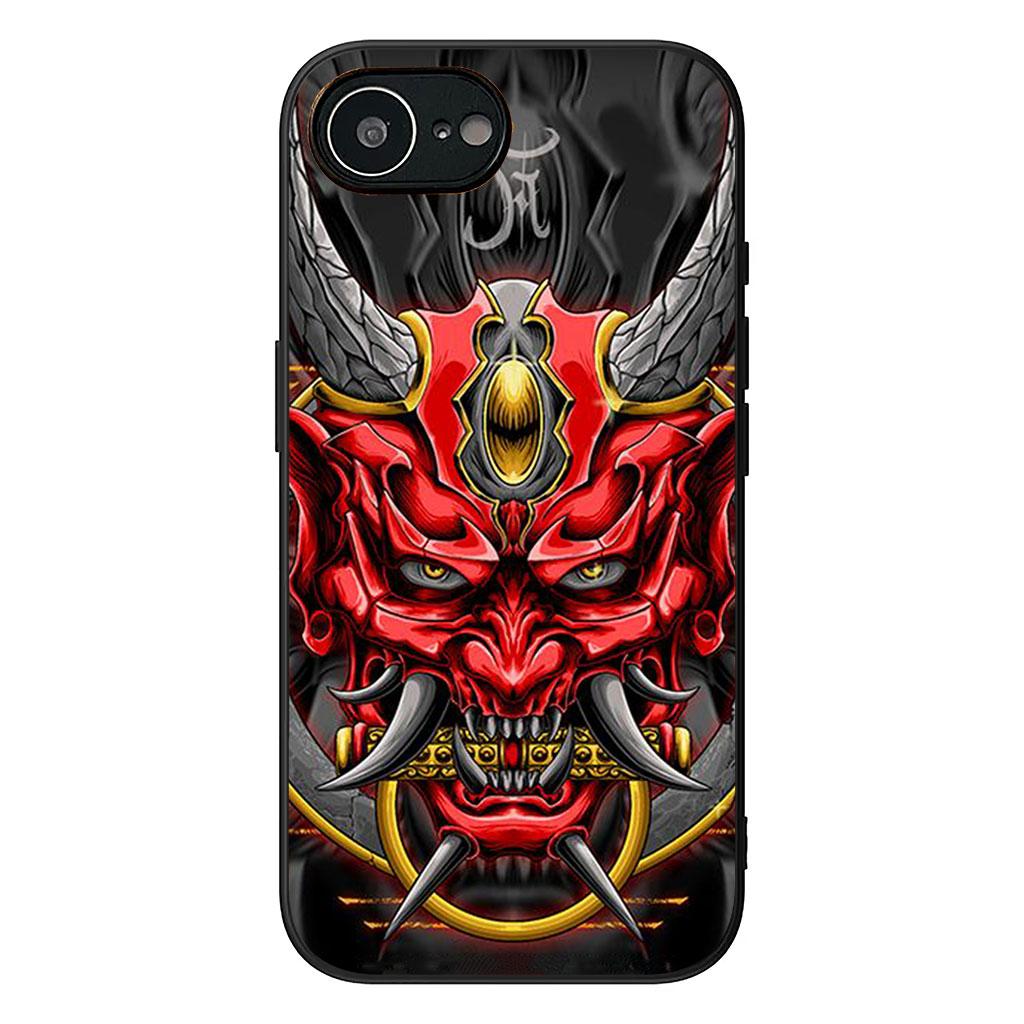 Чехол для телефона Самурай Ниндзя Маска Они Бусидо для Xiaomi Poco C85 C71 C65 C61 X7 X6 X5 M6 M7 F6 F7 F8 Ultra Pro C75 Мягкий чехол