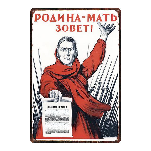 Винтажная русская металлическая табличка пин-ап сексуальная девушка жестяная вывеска паб клуб бар кафе магазин домашний настенный декор металлическая пластина железная живопись