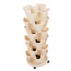 Stackable Flower Pot Multi Layer Waterproofing Space Saving Stable Vertical Garden Planter for Home Balcony
