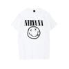 Nirvana Smiley Face Tee 90s Vintage Grunge Band Shirt Hoodie Pullover Unisex Streetwear Sweatshirt Kurt Cobain Fan Gift