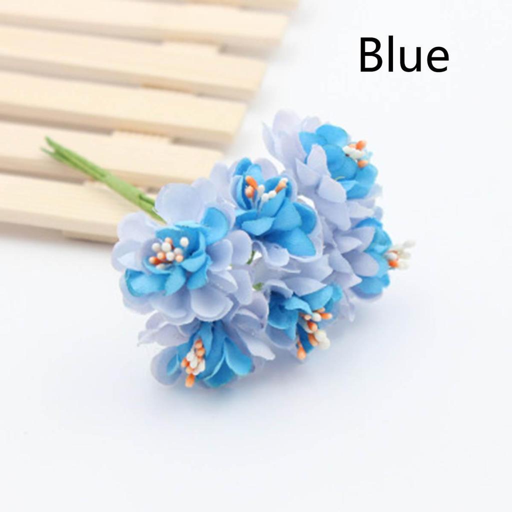 6 шт. шелковый цветок искусственная хризантема Европейский многоцветный букет искусственных цветов свадебное украшение для дома и вечеринки