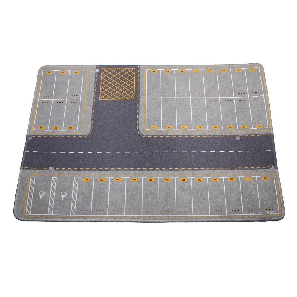 1:Масштаб 64 Парковка Дорога Гараж Футбольное поле Игровой коврик Коврик для мыши Для литой модели автомобиля Куклы Отображение сцены