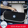 Для VW Volkswagen Jetta MK5 Golf Автомобильный ящик для хранения Мягкий войлок Автомобильная сумка-органайзер для багажника Складной для Volkswagen VW RLINE Beetle Tiguan